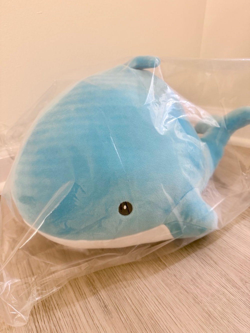 NWT Takashoji Blue Whale 16" Jumbo Plush